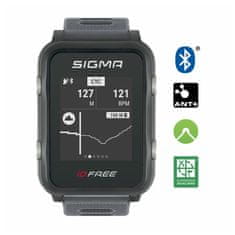 Sigma iD.FREE multisportovní hodinky - šedé