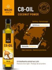 WoldoHealth® Kokosový olej C8 500ml