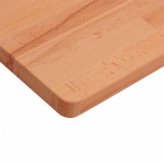 Greatstore Koupelnová deska 100 x 60 x 2,5 cm masivní bukové dřevo