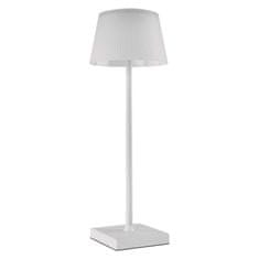 Emos LED stolní lampa KATIE, nabíjecí, bílá