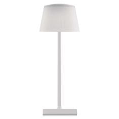 Emos LED stolní lampa KATIE, nabíjecí, bílá