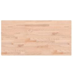 Greatstore Koupelnová deska 100 x 50 x 4 cm masivní bukové dřevo
