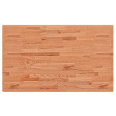Greatstore Koupelnová deska 100 x 60 x 1,5 cm masivní bukové dřevo