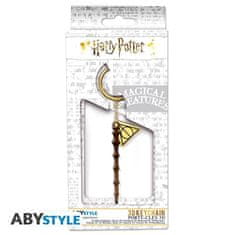 AbyStyle Harry Potter 3D kovová klíčenka - Bezová hůlka