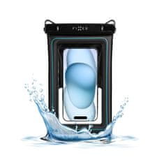FIXED Pouzdro Float Max voděodolné plovoucí s kvalitním uzamykacím systémem a certifikací IPX8, černá