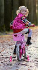 Korbi Zesílená boční opěrná kola jízdních kol LED 12-20" růžová