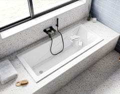BPS-koupelny Akrylátová obdélníková vana Modern Slim 140x70 (150,160,170x70, 180x80)