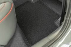 J&J Automotive LOGO Autokoberce velurové pro Fiat 500L 2012-, 4ks