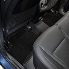 J&J Automotive PREMIUM BLACK velurové autokoberce pro Mazda 6 2012-2018 4ks