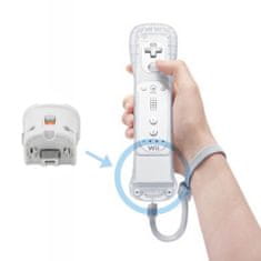 Northix Motion Plus adaptér pro Nintendo Wii Remote – bílý 