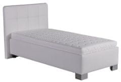 Falco Čalouněná postel Grace 120x200 bílá koženka
